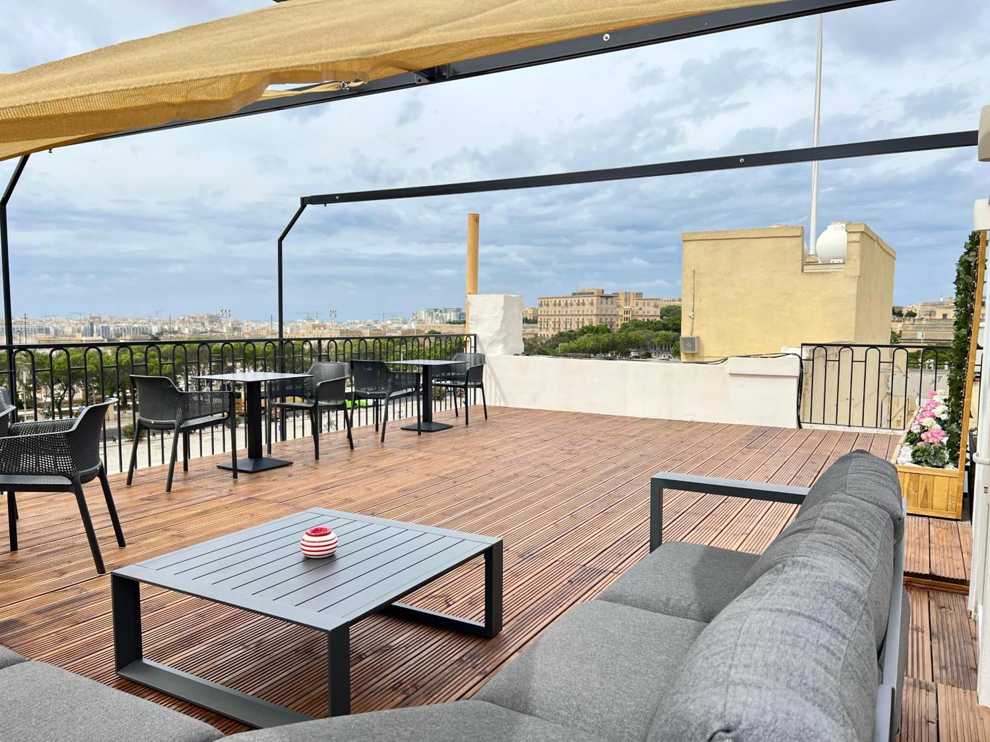 Florette Suite 1Br With Stunning Lounge Terrace By Arcobnb Floriana Kültér fotó